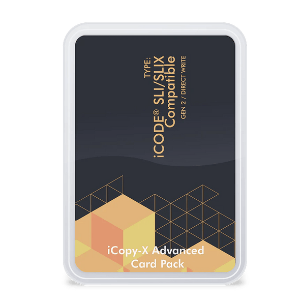 Pudełko kart iCopy-X Advanced Card Pack - iCODE SLI/SLIX Compatible GEN 2 Direct Write