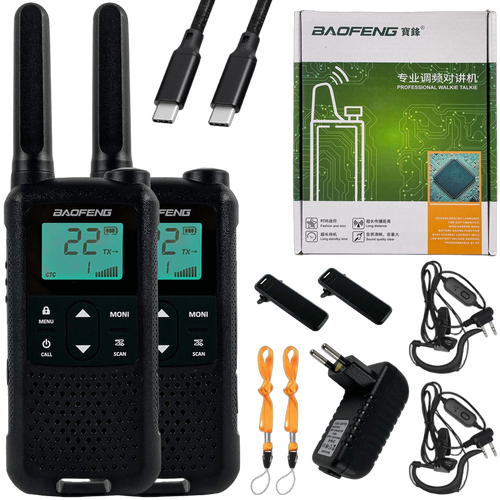 Baofeng T22 (F22) PMR - Walkie Talkie 2 szt