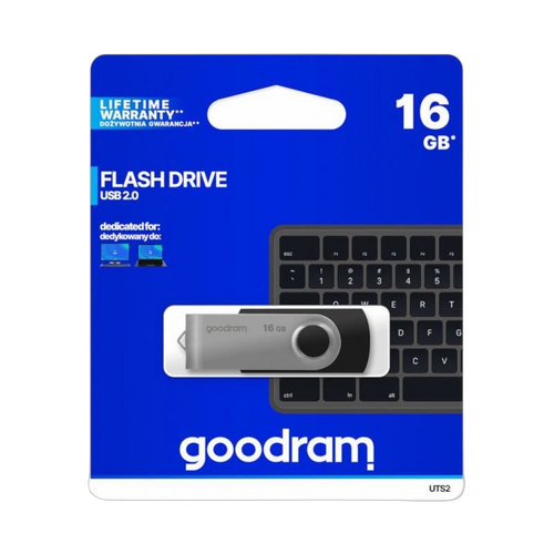 GoodRam Twister - pamięć USB Pendrive 16GB - czarny