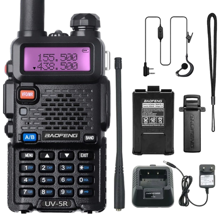 Baofeng UV-5R 8W z USB typ C