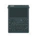 uConsole Kit RPI-CM5 8GB - передняя сторона, тёмный корпус с QWERTY-клавиатурой и 5-дюймовым дисплеем