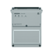 uConsole Kit RPI-CM5 8GB - задняя сторона с отсеком для аккумуляторов 18650 и логотипом clockwork