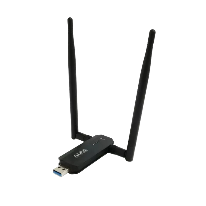 Alfa AWUS036AXM - Wi-Fi 6 (802.11ax) USB adapter with detachable antennas