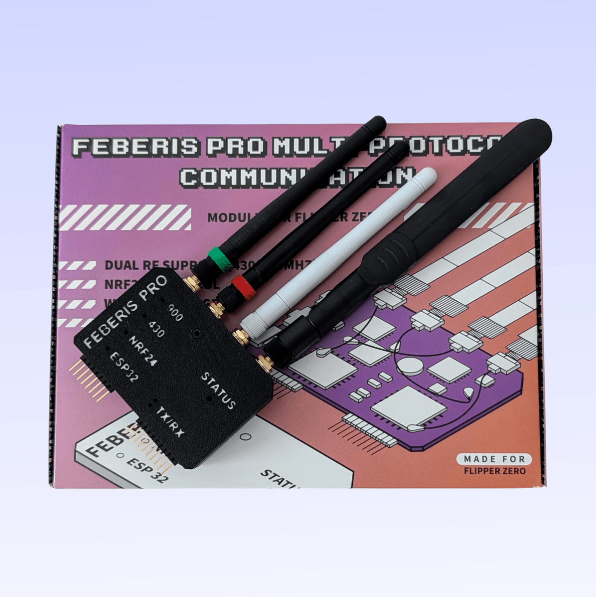 Feberis Pro - Advanced Expansion Module for Flipper Zero | SAPSAN