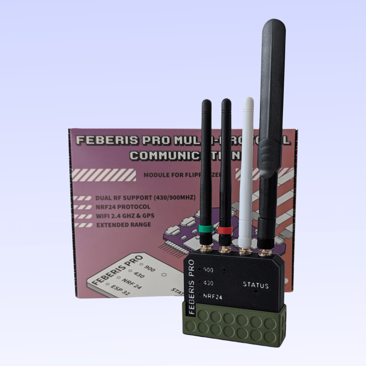 Feberis Pro - Advanced Expansion Module for Flipper Zero | SAPSAN