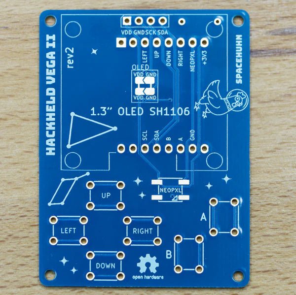 Hackheld Vega II płytka PCB