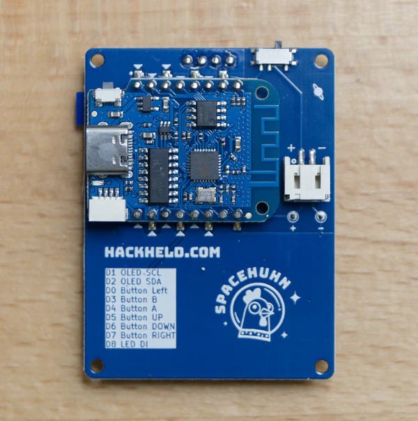 HackHeld Vega II+ (Assembled) - ESP8266 Deauther