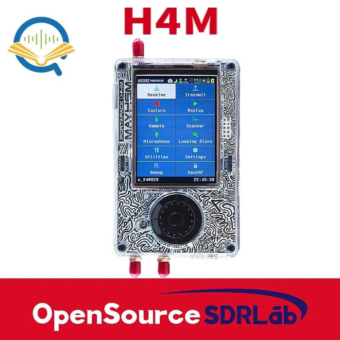 HackRF One с PortaPack H4M Mayhem - полный комплект