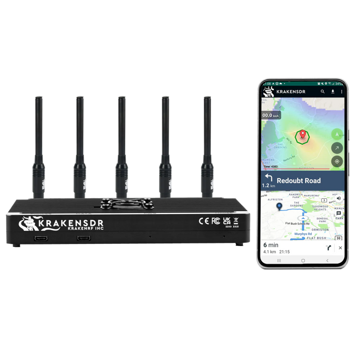 KrakenSDR - Odbiornik radiowy SDR z antenami