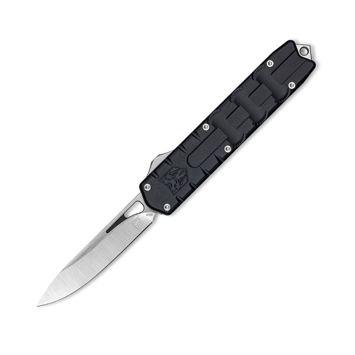 Nóż CobraTec Black Enforcer Medium M390 Drop - Sapsan Sklep