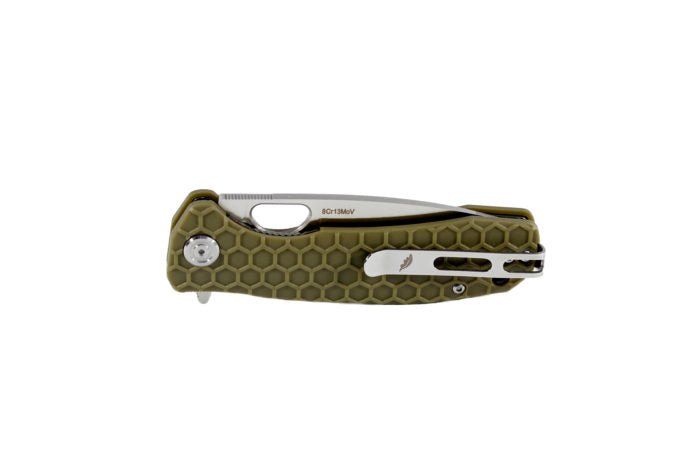 Nóż Honey Badger Flipper Large Green - Sapsan Sklep