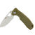 Nóż Honey Badger Flipper Large Green - Sapsan Sklep