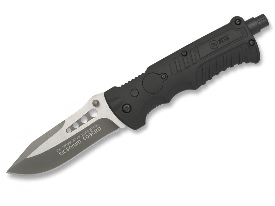 Nóż K25 19588 Tactical Black Titanium - Sapsan Sklep