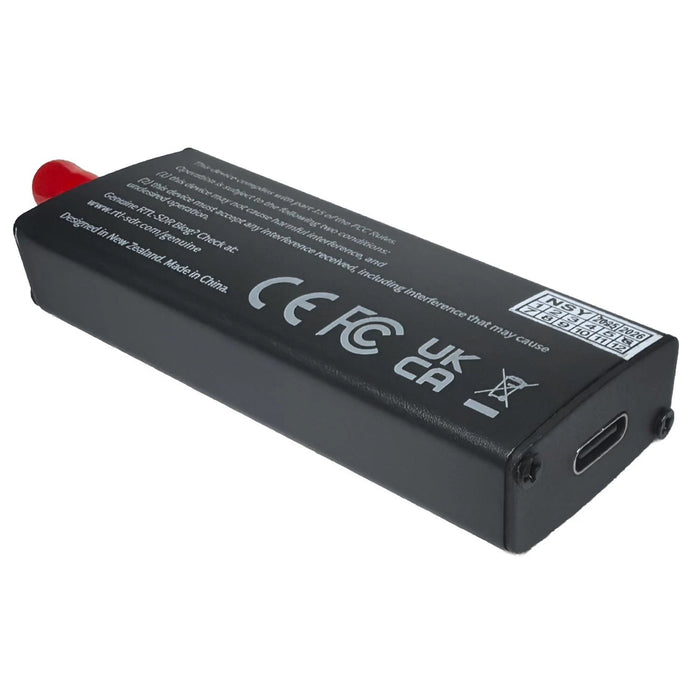 RTL-SDR Blog V3 USB-C - złącze USB typu C, widok z tyłu