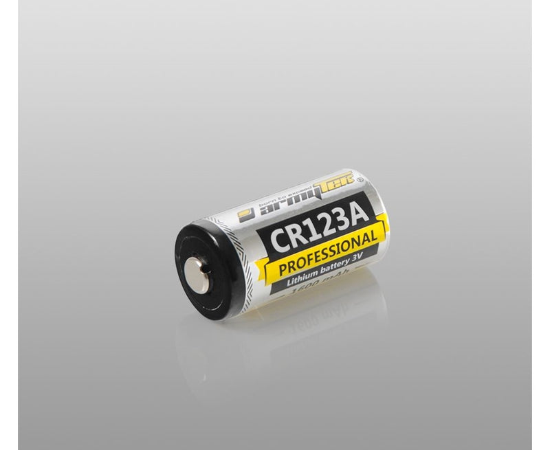 Armytek CR123A 1600 mAh lithium battery
