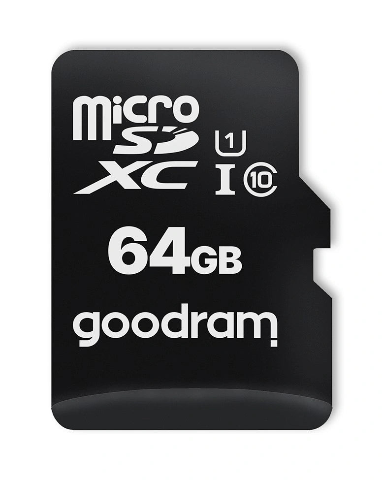 Karta pamięci Goodram M1AA microSD 64GB 100MB/s UHS-I klasa 10 z adapterem - Sapsan Sklep