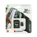 Karta pamięci Kingston Canvas Select Plus microSDHC 32GB 100MB/s UHS-I klasa 10 z adapterem - Sapsan Sklep