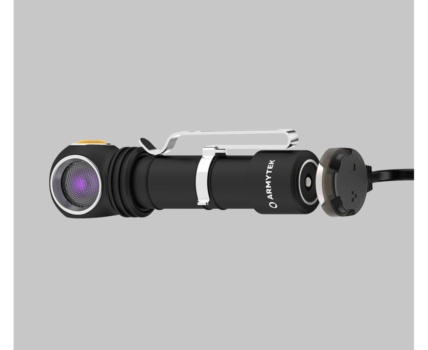 Latarka Armytek Wizard C2 WUV Magnet USB White&UV - Sapsan Sklep