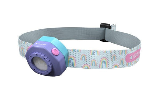 Latarka Czołowa Ledlenser KidLed 4R Lila - Sapsan Sklep