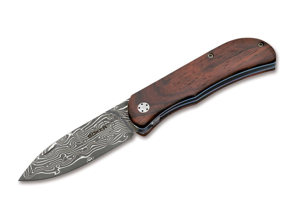 Nóż Böker Plus Exskelibur 2 Cocobolo Damascus - Sapsan Sklep