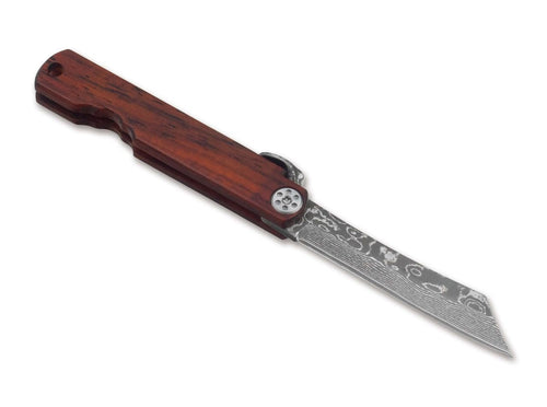 Nóż Higo Bonsai Mokuzai Damascus - Sapsan Sklep