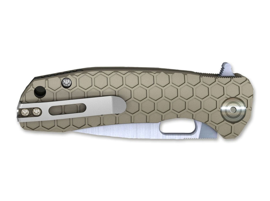 Nóż Honey Badger Flipper Medium Tan - Sapsan Sklep