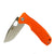 Nóż Honey Badger Tanto Flipper Large Orange - Sapsan Sklep