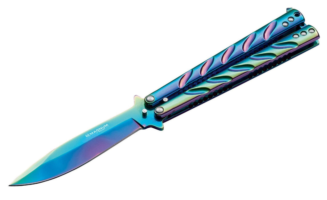 Nóż Magnum Balisong Rainbow - Sapsan Sklep