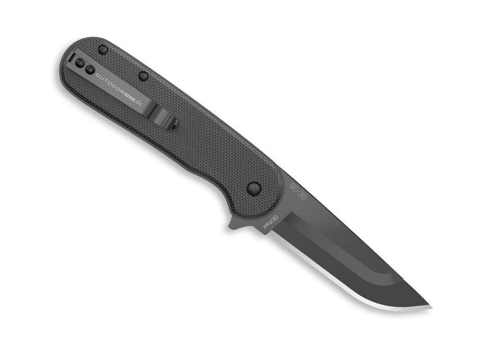 Nóż Outdoor Edge Razor VX3 3.0" G10 All Black - Sapsan Sklep