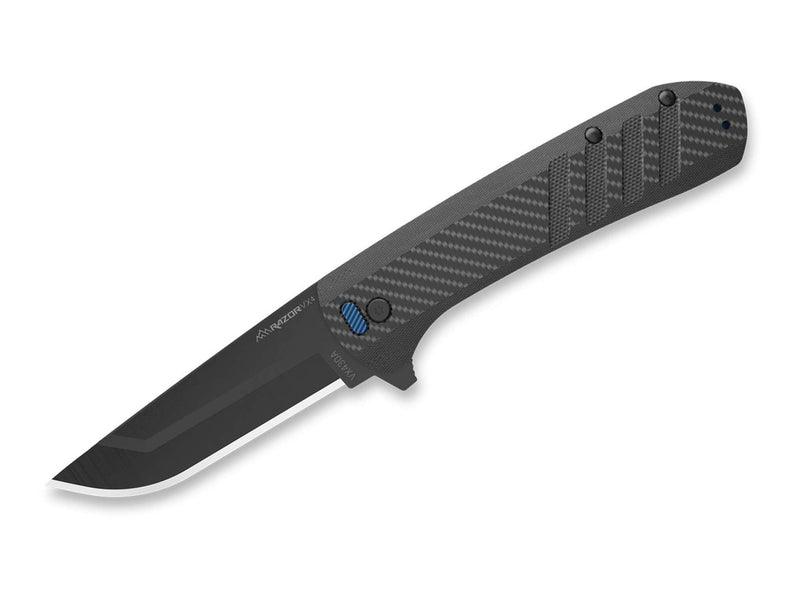 Nóż Outdoor Edge Razor VX4 3.0" CF G10 All Black - Sapsan Sklep