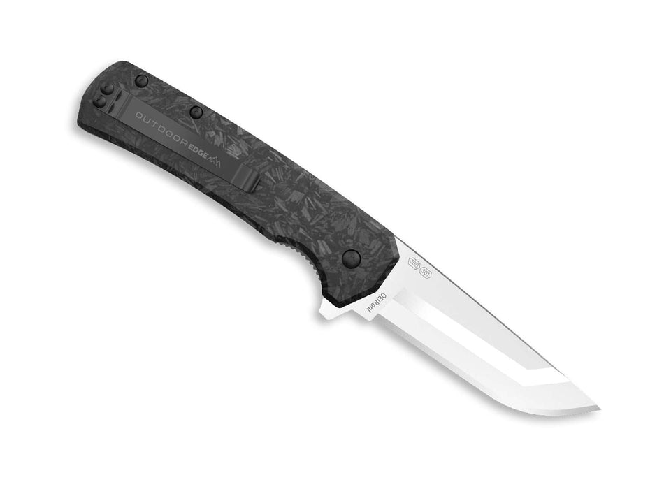 Nóż Outdoor Edge Razor VX5 3.0" CF G10 Black - Sapsan Sklep