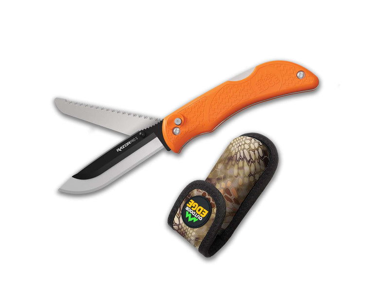 Nóż Outdoor Edge RazorPro S 3.5" Orange - Sapsan Sklep