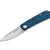 Nóż Real Steel Luna Damast G10 Sky Blue Boker EX - Sapsan Sklep