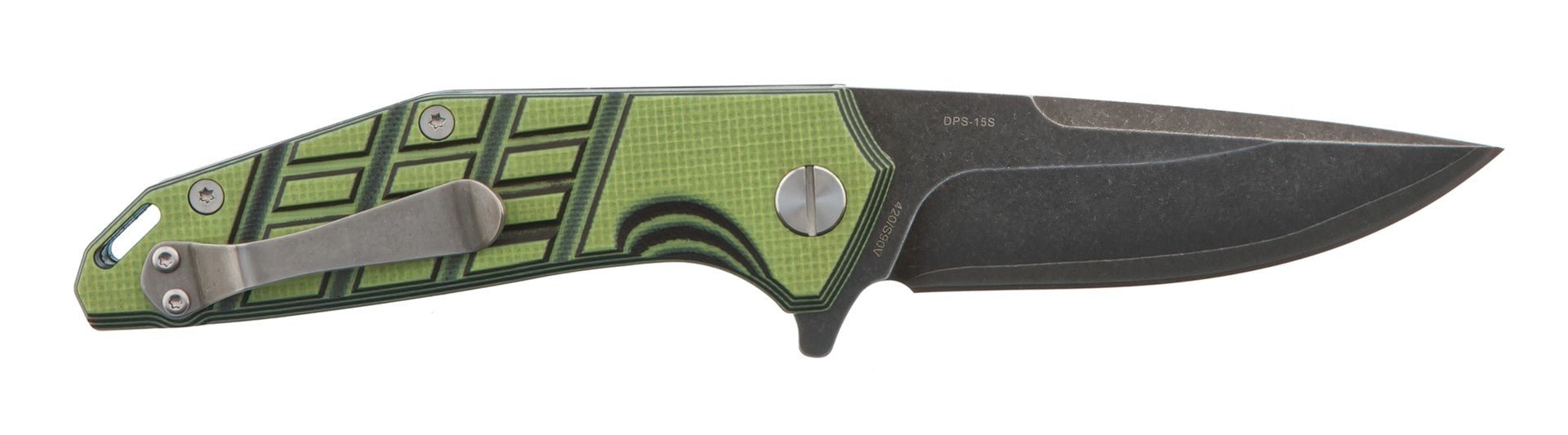 Nóż Womsi Falke Green-Black G10 S90V - Sapsan Sklep