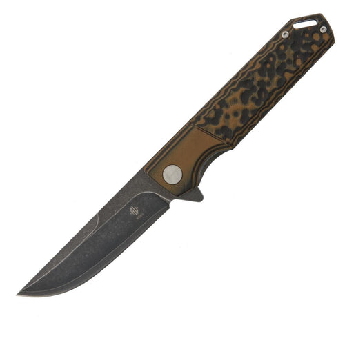Nóż Womsi Wasp Brown-Black G10 S90V - Sapsan Sklep
