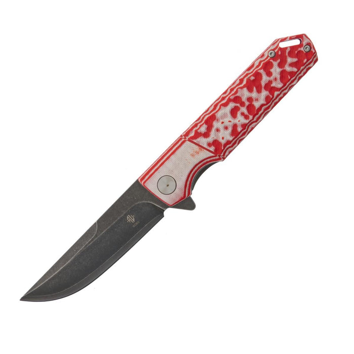 Nóż Womsi Wasp Red-White G10 S90V - Sapsan Sklep