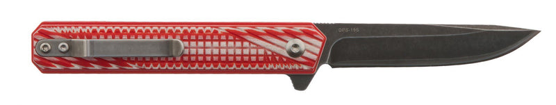Nóż Womsi Wolf Red-White G10 S90V - Sapsan Sklep