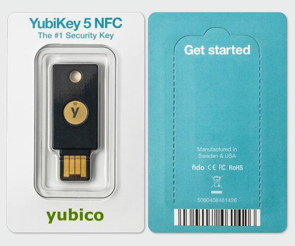 YubiKey 5 NFC - Sapsan Sklep